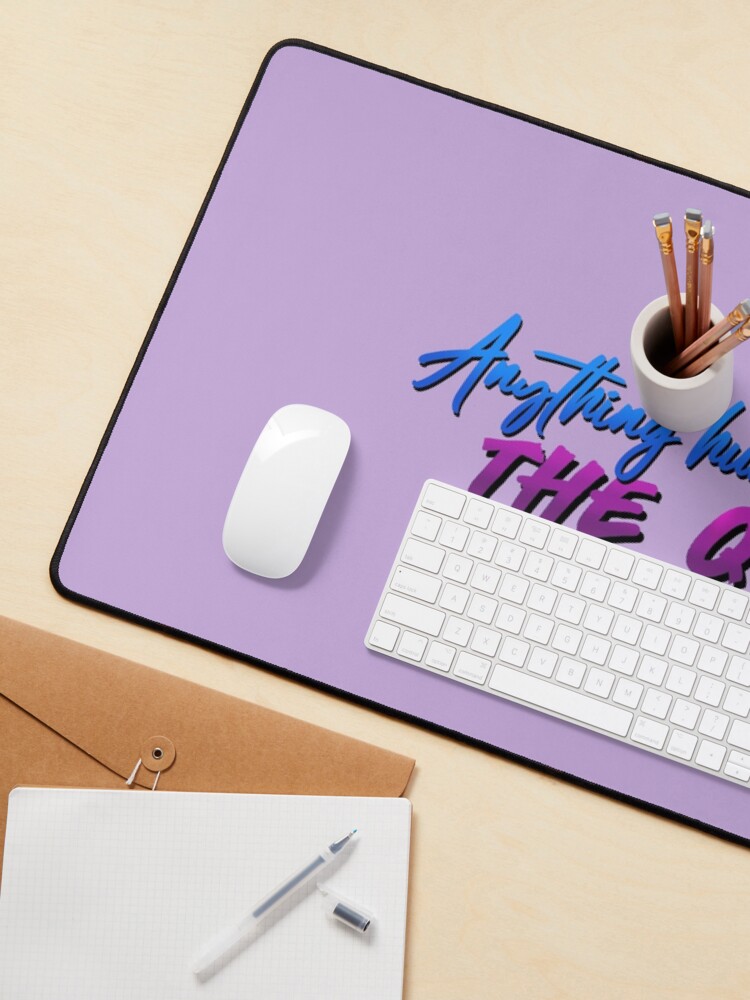 Alternate view of Anything Hurts Less Than The Quiet - Troye Design Mouse Pad