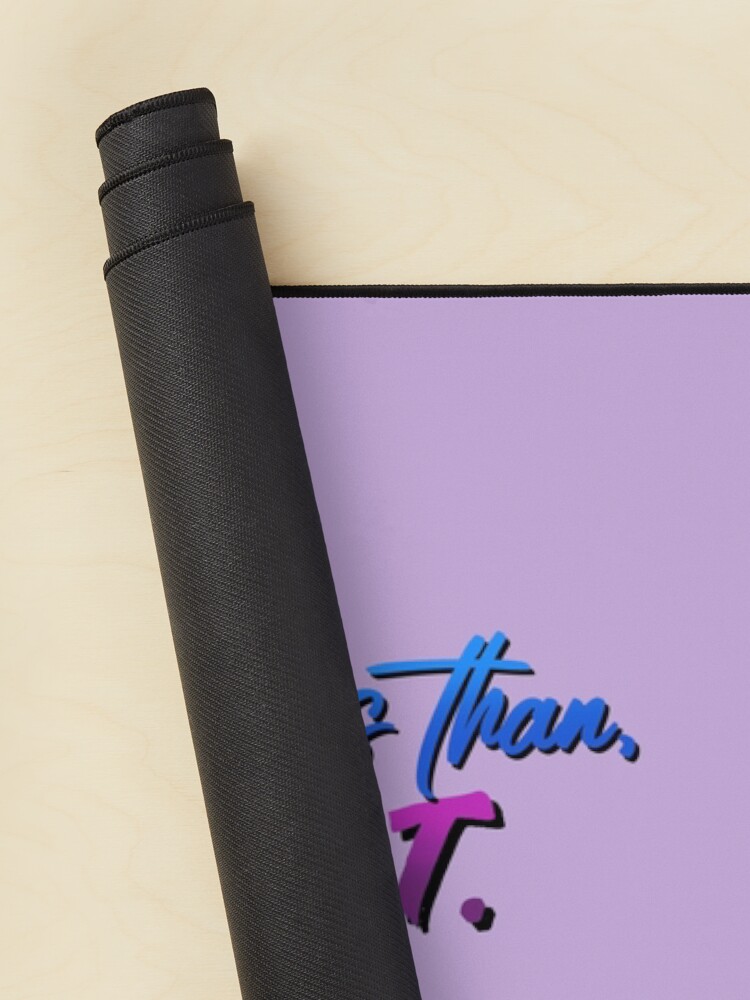 Alternate view of Anything Hurts Less Than The Quiet - Troye Design Mouse Pad