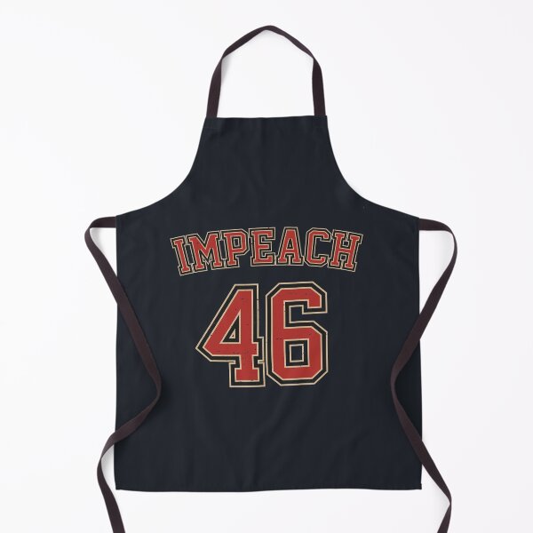 Item preview, Impeach 46 Joe Biden Republican Anti-Biden Flag designed and sold by AweSoMe Shirts.