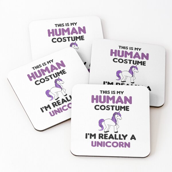 Item preview, This Is My Human Costume I'm Really A Unicorn designed and sold by imaneless.