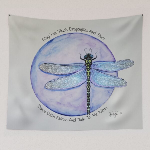 Item preview, Dragonfly Wish  designed and sold by Christine's heArt.