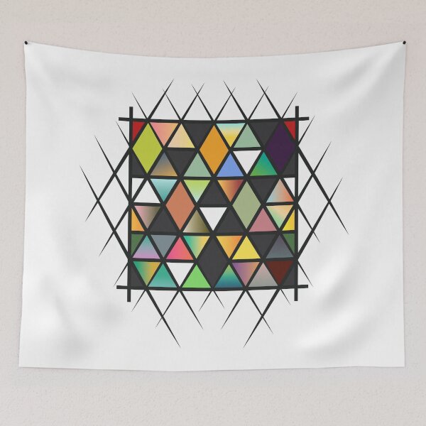 Item preview, Colorful triangles #13 designed and sold by perfidoincanto.