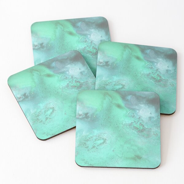 Item preview, Our Beautiful Oceans Green Swirling and Gorgeous Grey designed and sold by Jenie Yolland.
