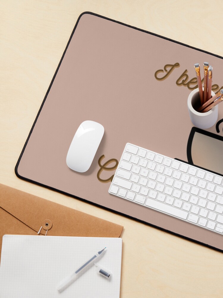 Alternate view of I Believe In Coffee - Daria Morgendorffer Design Mouse Pad