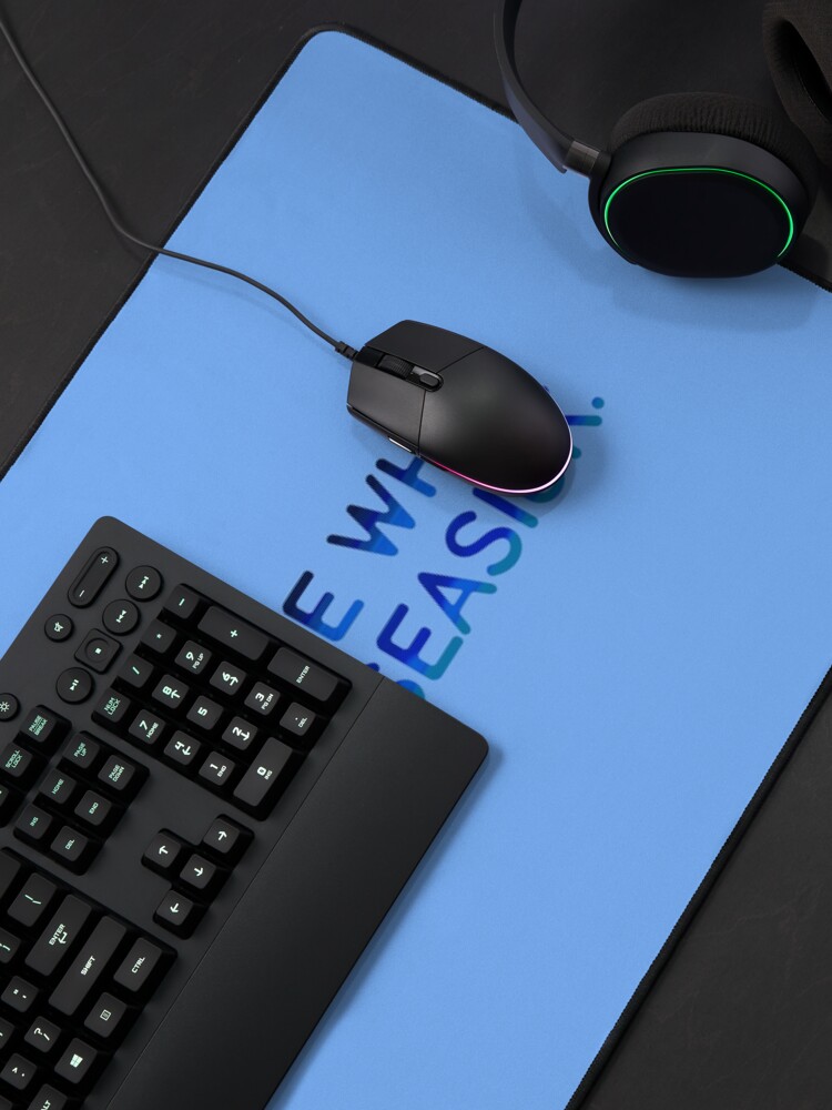 Alternate view of I've Met Someone That Makes Me Feel Seasick - The Wombats Design. Mouse Pad