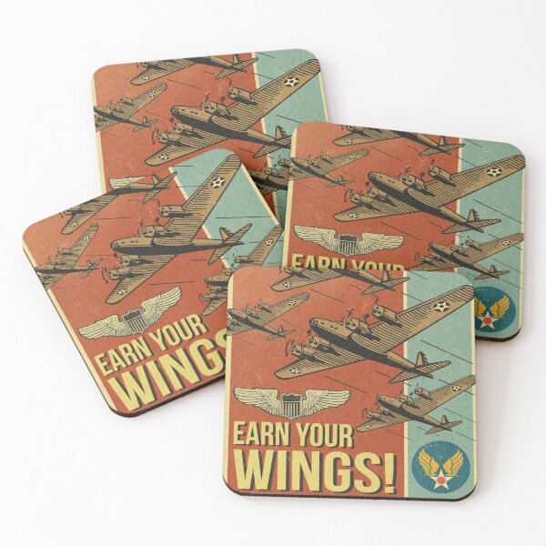 Item preview, Vintage Style Army Air Corps Poster designed and sold by Richpmiflin.