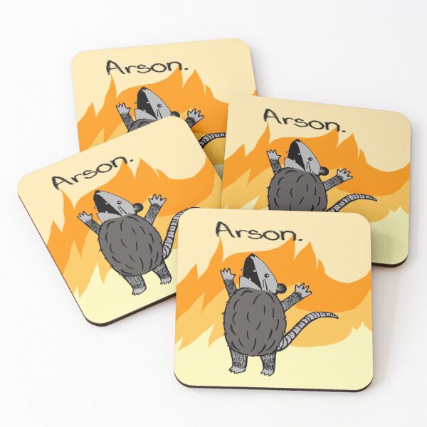 Item preview, Crime Rodents (Arson) designed and sold by Hoblin-Goblin.