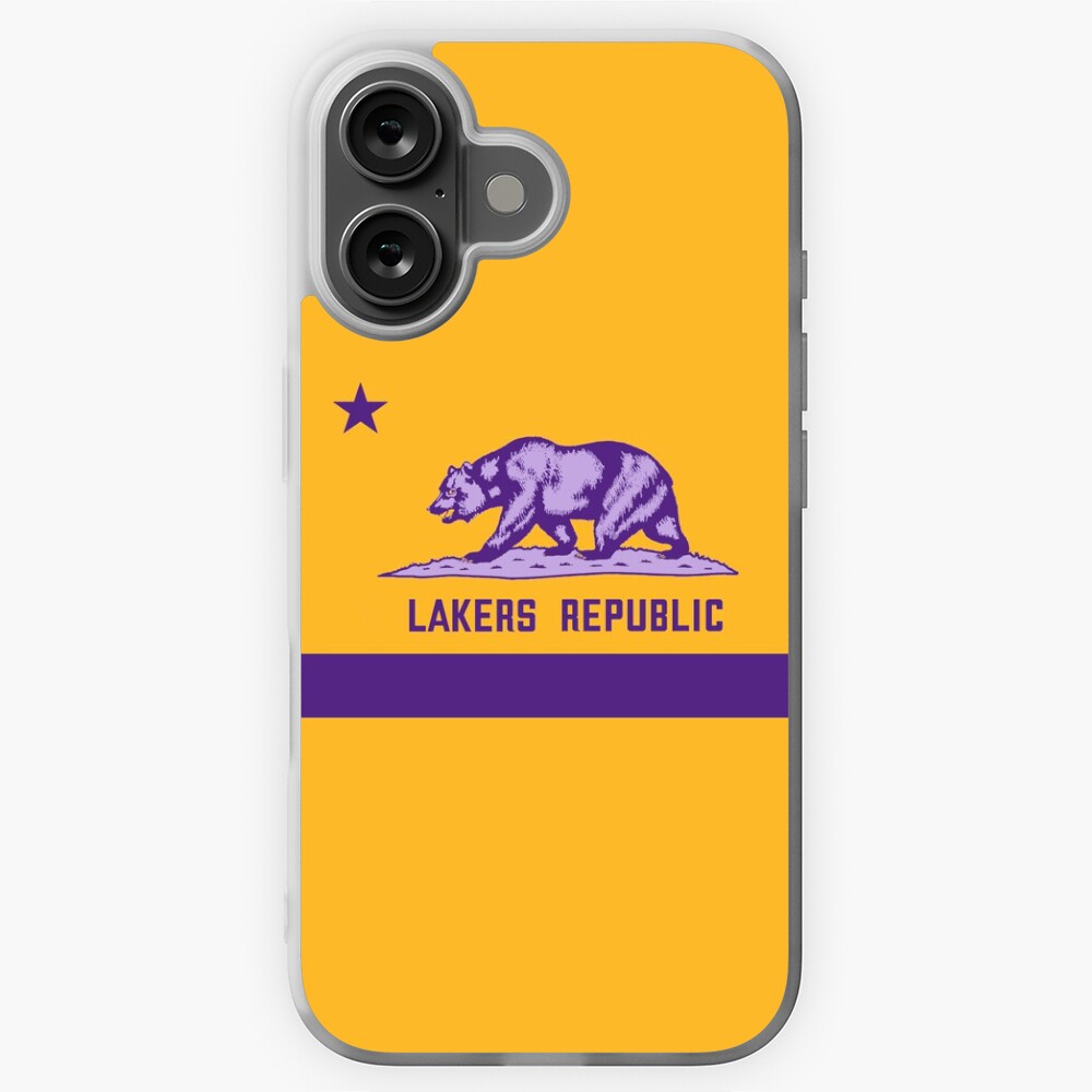 California Republic Flag Lakers Sticker