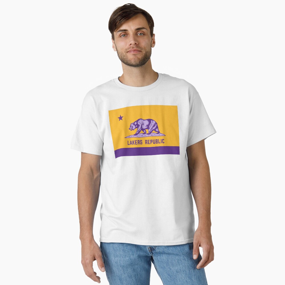 California Republic Flag Lakers Sticker