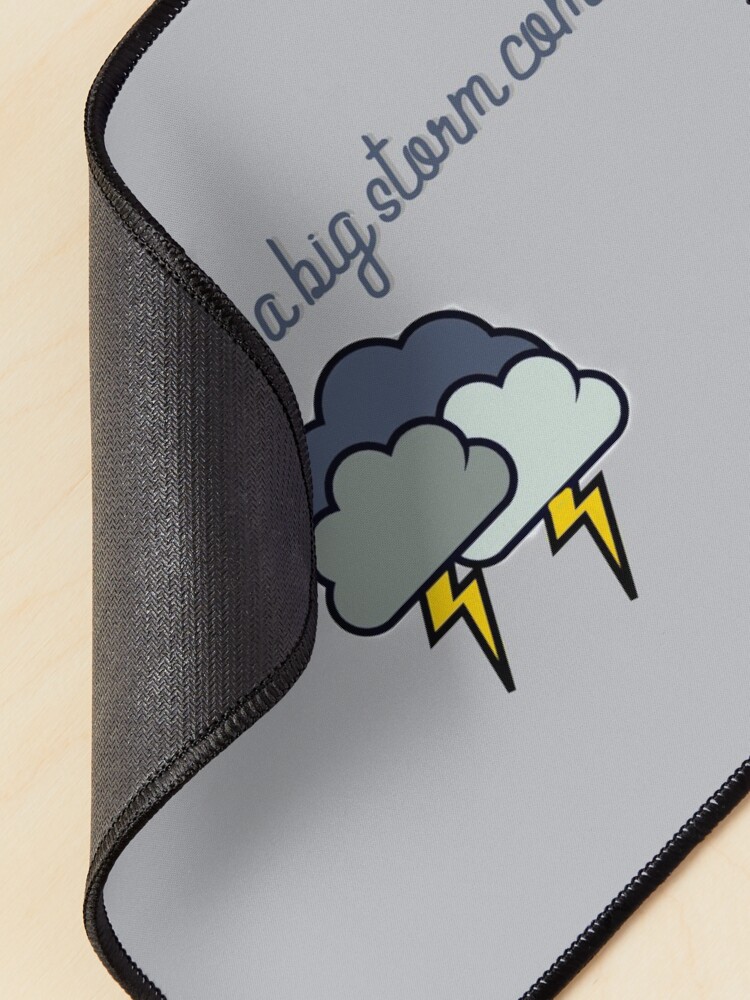 Alternate view of Honey, you got a big storm comin' - Vine Design Mouse Pad