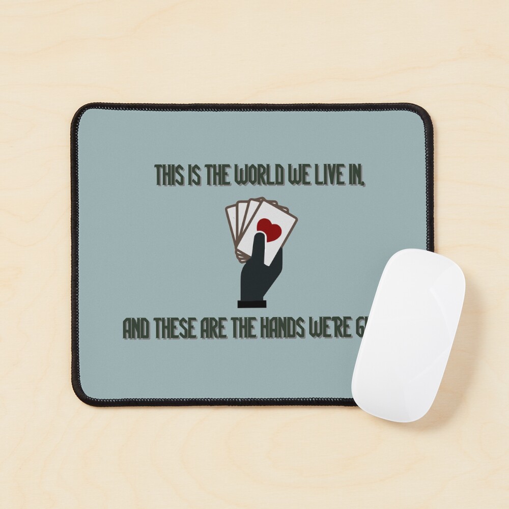 The World We Live In - Genesis/Disturbed Design Mouse Pad
