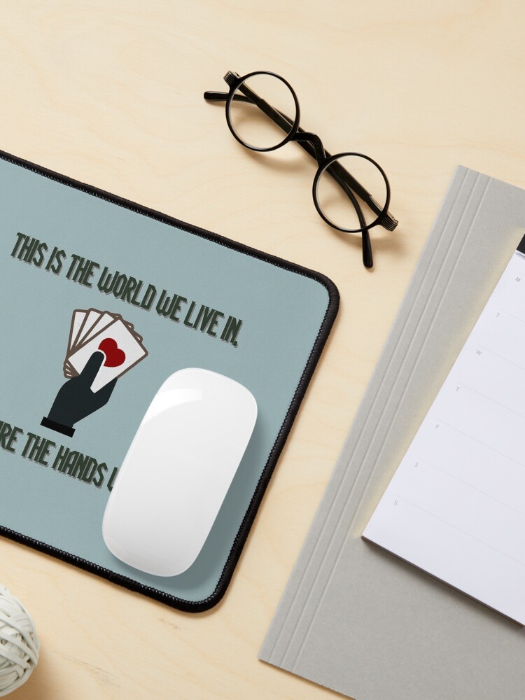 Alternate view of The World We Live In - Genesis/Disturbed Design Mouse Pad