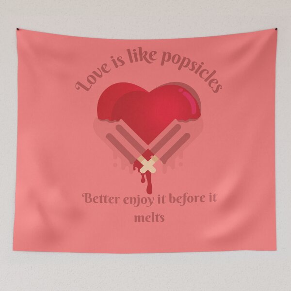 Item preview, Love is like popsicles  designed and sold by Tshepomuza.