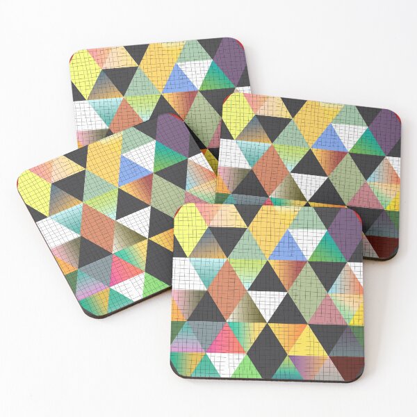 Item preview, Colorful triangles designed and sold by perfidoincanto.