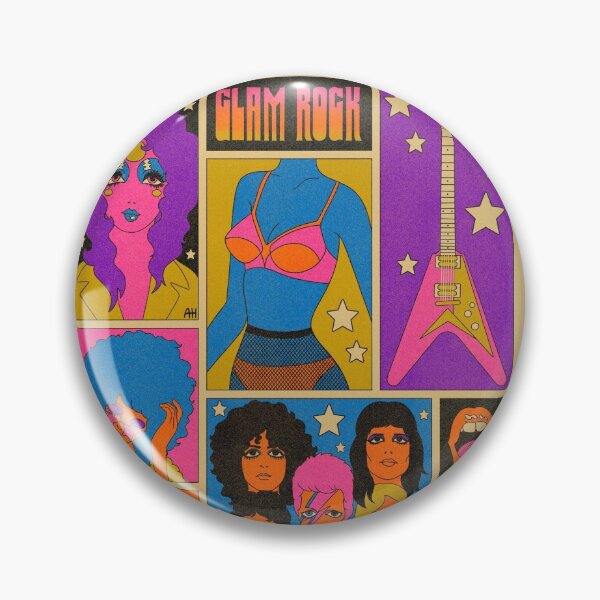 Item preview, Glam rock mood designed and sold by Audrey Herbertson.