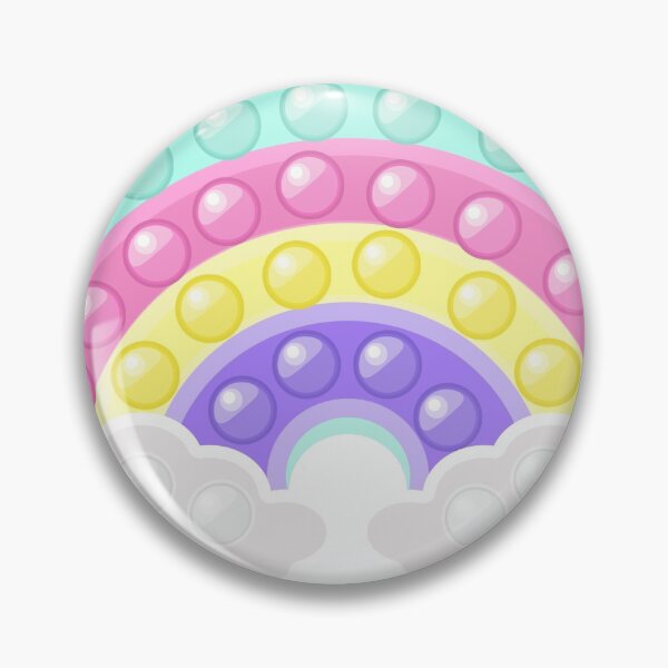 Item preview, Pretty Pastel Pop-it Rainbow Design  designed and sold by boopsblunt.