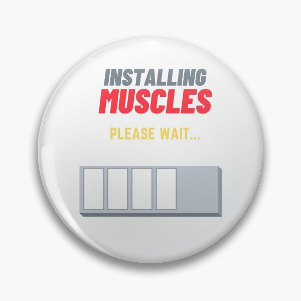 Item preview, Installing Muscles Please Wait designed and sold by CheryleaDesigns.