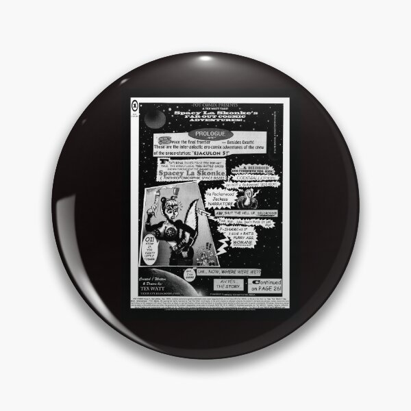 Item preview,  Spacey La Skonke  Sequential Pop- Art Print Page #1 of 3  (from:Pot Comix: Mature Material for Fun Lovin', Fat Bellied Fantasy Freaks! ) designed and sold by TexWatt.