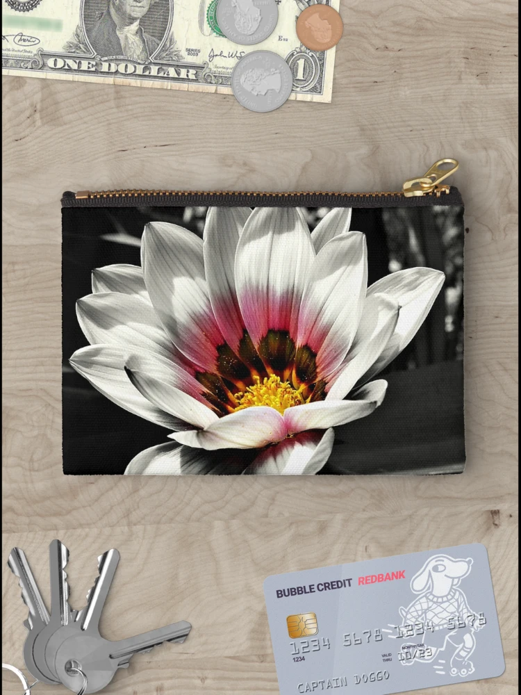 Thumbnail 3 of 4, Zipper Pouch, Focal Pink designed and sold by Rinaldo Di Battista.