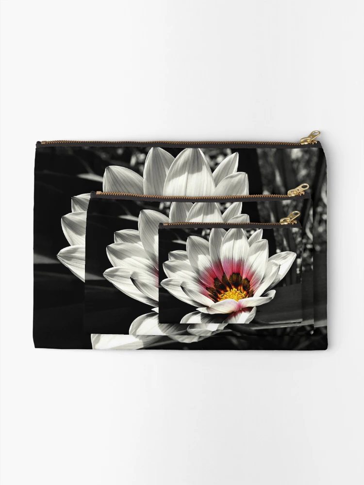 Thumbnail 2 of 4, Zipper Pouch, Focal Pink designed and sold by Rinaldo Di Battista.