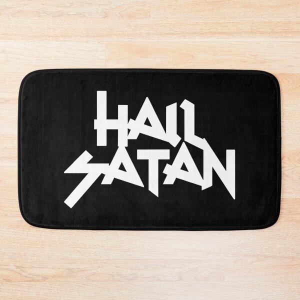 Item preview, Hail Satan Band Logo Parody designed and sold by abowlofsoda.