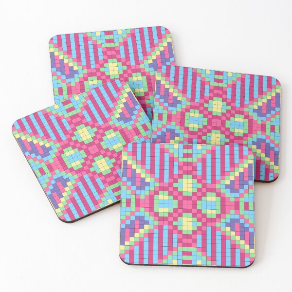 Item preview, Colored squares pattern designed and sold by RafaelLima7.