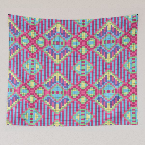 Item preview, Colored squares pattern designed and sold by RafaelLima7.