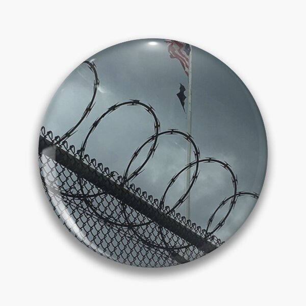 Item preview, Barbed Wire Fence  - New York designed and sold by Kathleen Douglas.