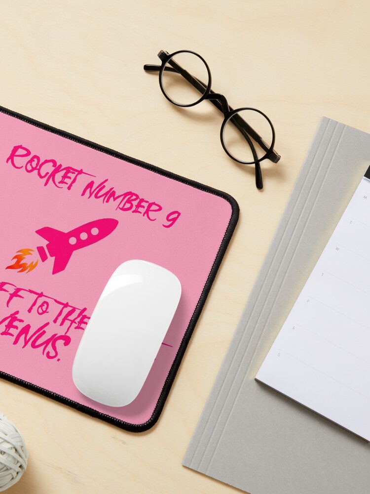 Alternate view of Take Off To The Planet Venus - Gaga Design Mouse Pad