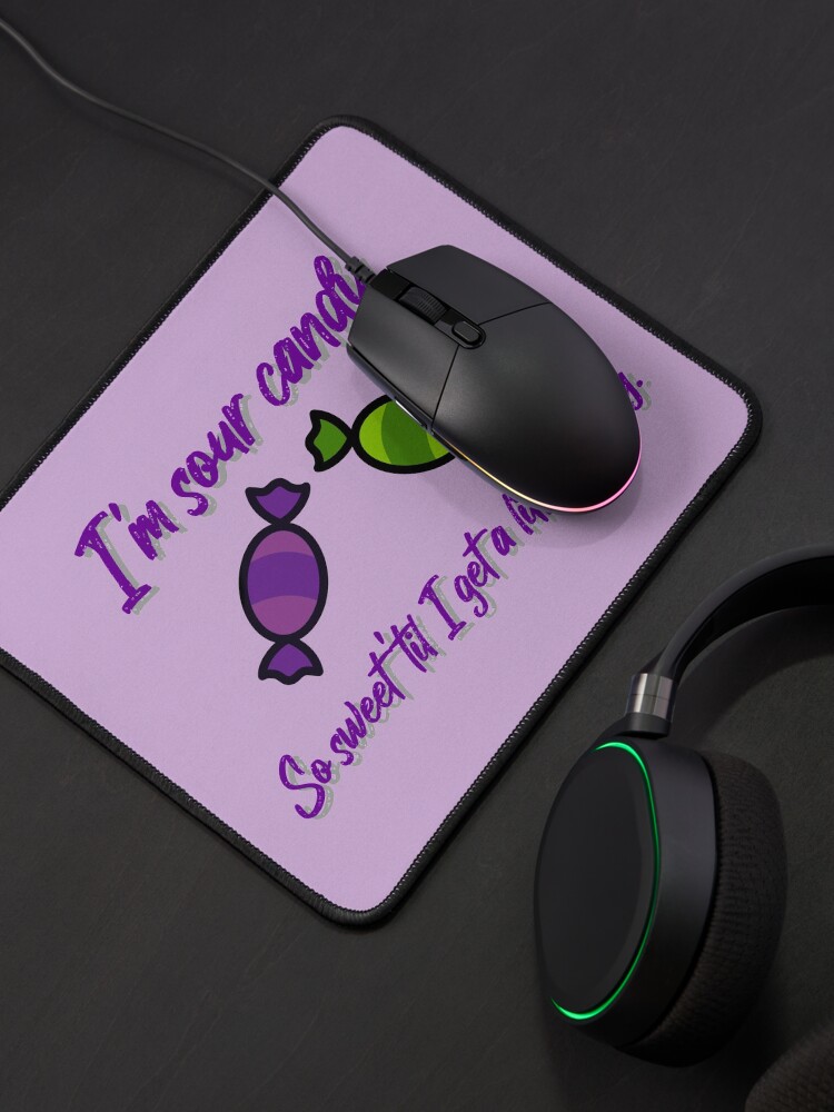 Alternate view of I'm Sour Candy - Lady Gaga Design Mouse Pad