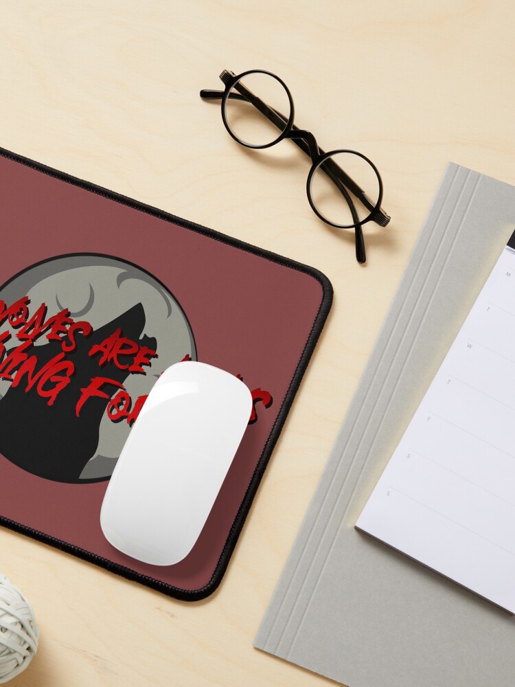Alternate view of Wolves Are Always Gunning For Me - Emma Blackery Design Mouse Pad