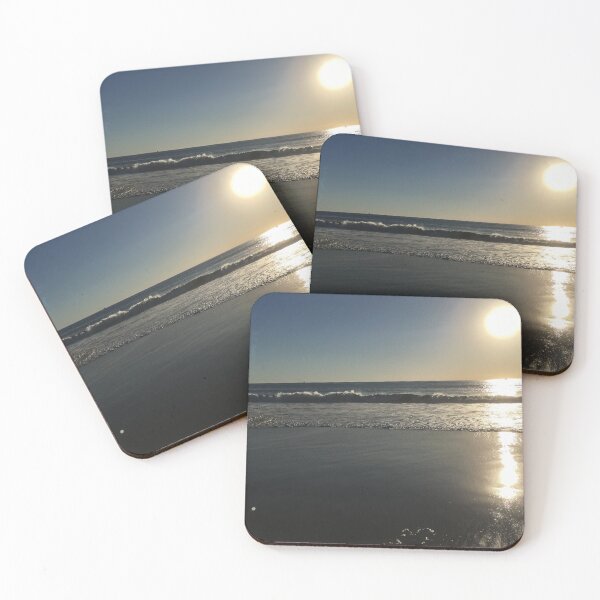 Item preview, Right view of sunset at beach designed and sold by LettuceBFree.