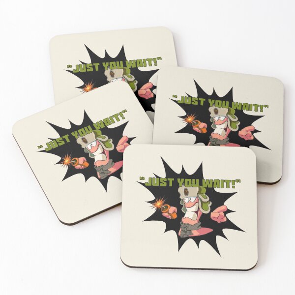 Item preview, WORMS: “Just You Wait!” designed and sold by epinkb.
