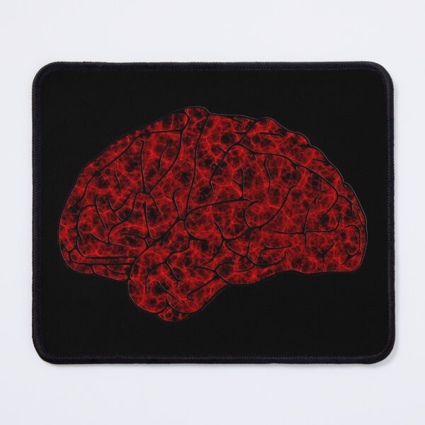 Item preview, Brain Networks in Red designed and sold by ColorfulCortex.