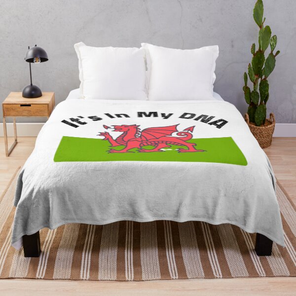Item preview, It's In My DNA Welsh Flag of Wales designed and sold by Peggy Lindstrom.