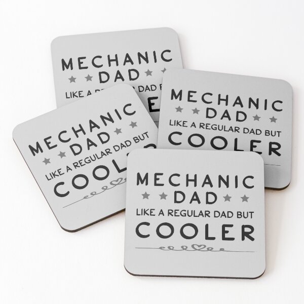 Item preview, Mechanic Dad Like a Regular Dad But Cooler.Funny Birthday Gift Idea for Father's Day, Papa,Grandfather,Man,Husband,Boyfriend,Friend,Vintage,illustration and Design. designed and sold by Simo-One.