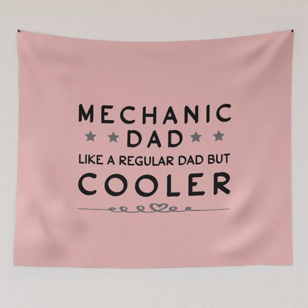 Item preview, Mechanic Dad Like a Regular Dad But Cooler.Funny Birthday Gift Idea for Father's Day, Papa,Grandfather,Man,Husband,Boyfriend,Friend,Vintage,illustration and Design. designed and sold by Simo-One.