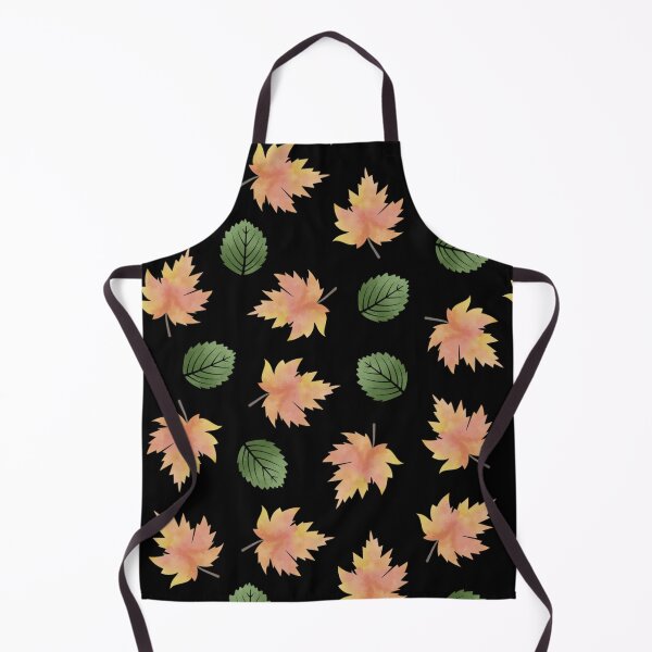 Item preview, Nature Pattern - Fall Autumn Yellow and Green Leaves Forest Print designed and sold by silviaol.