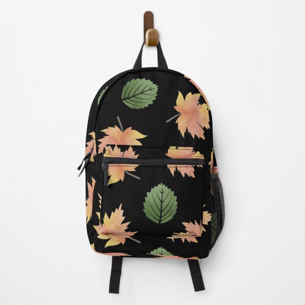 Item preview, Nature Pattern - Fall Autumn Yellow and Green Leaves Forest Print designed and sold by silviaol.