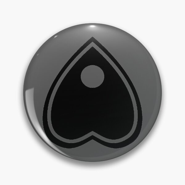 Item preview, Allover Planchette Pattern - Black on Gray designed and sold by AliceQuinn.