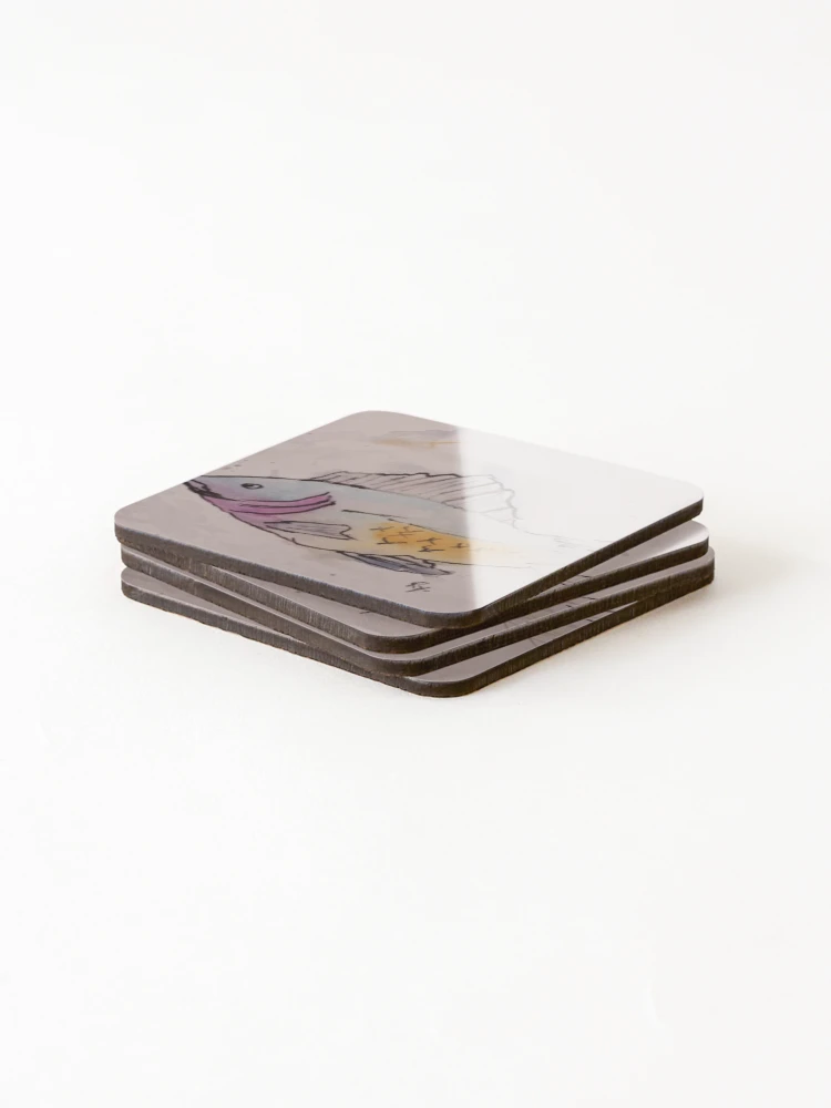 Thumbnail 4 of 5, Coasters (Set of 4), Mr.Floaty designed and sold by RudyYoder.