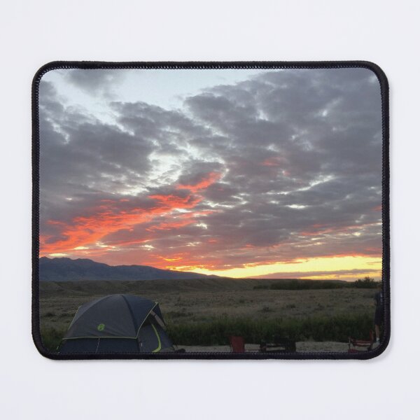 Item preview, Campsite at dusk designed and sold by BrushedbyBecker.