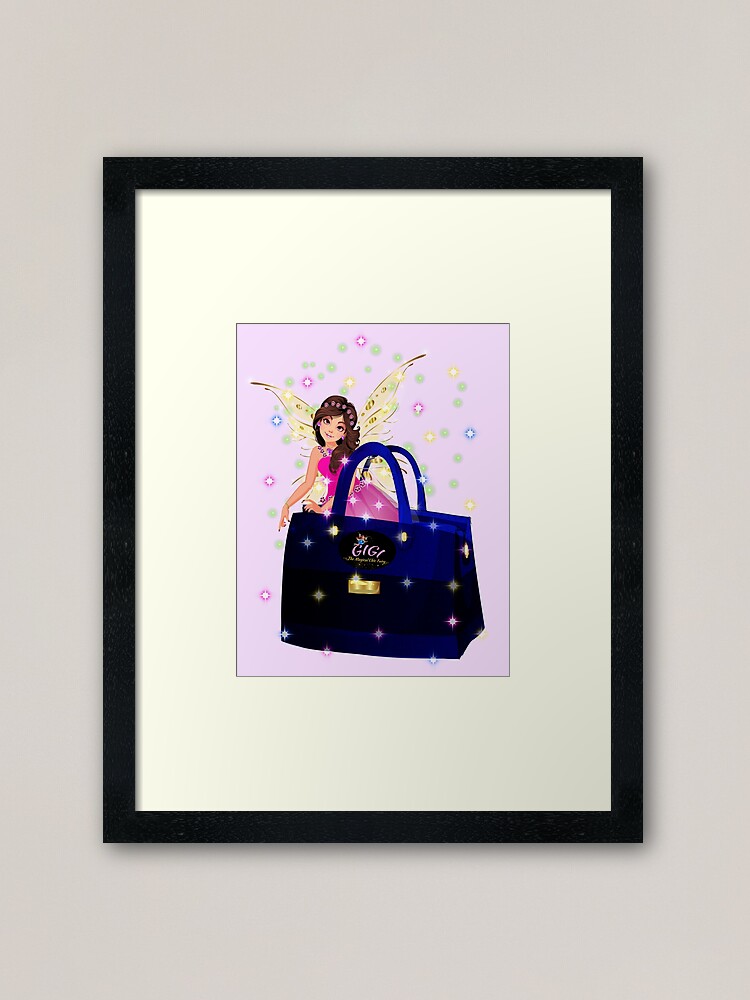 Alternate view of Gigi the Chic Fairy and Her Enchanted Handbag™ Framed Art Print