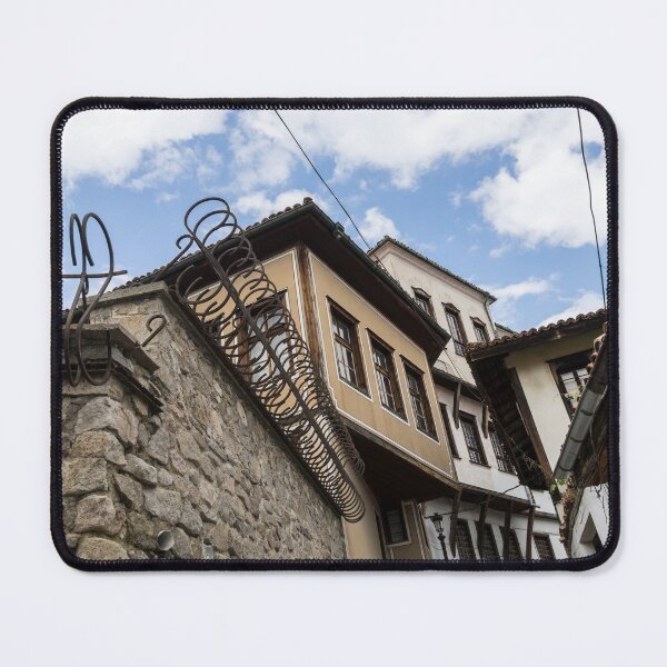 Item preview, Old Town Plovdiv - Cool Curly Fence and Classic Oriel Windows designed and sold by Georgia Mizuleva.