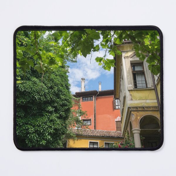 Item preview, Old Town Plovdiv - Splendid Revival Houses Framed by Grapevine Pergola designed and sold by Georgia Mizuleva.
