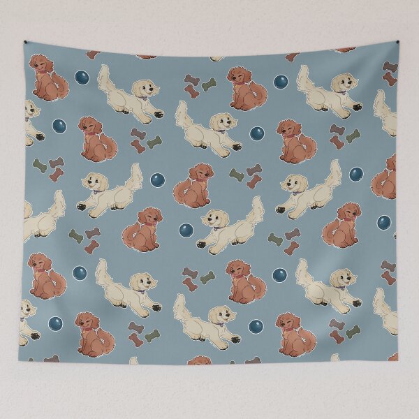 Item preview, Double Doodles - Dog Pattern designed and sold by StudioMaverick.