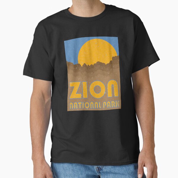 Vista previa del artículo con la obra «Estilo de textura envejecida del Parque Nacional Zion», diseñado y vendido por mrtraz.