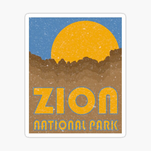 Vista previa del artículo con la obra «Estilo de textura envejecida del Parque Nacional Zion», diseñado y vendido por mrtraz.