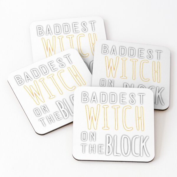 Item preview, Baddest Witch On The Block designed and sold by StoreRahhal.