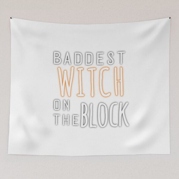 Item preview, Baddest Witch On The Block designed and sold by StoreRahhal.